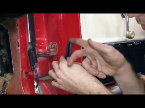 Replacing Weather Strip Seal On Passenger Side On Peter's 1973 Mustang Convertible - Day 35