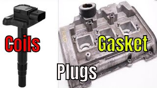 How to change coil packs, valve cover w gasket Audi 2.8 / 2.7