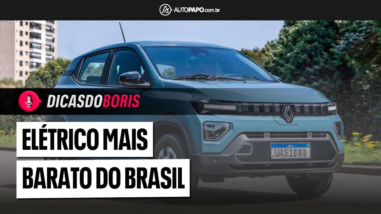 RENAULT KWID: O CARRO ELÉTRICO CHINÊS MAIS BARATO DO BRASIL