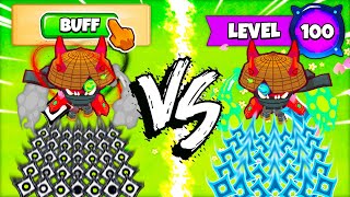 Modded Buffable Paragons VS Level 100 Paragon! (BTD 6)