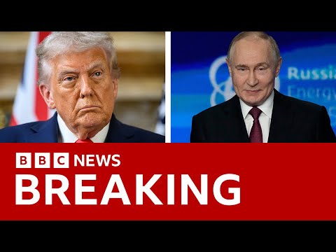 Donald Trump says he will meet Vladimir Putin for Ukraine talks in Hungary | BBC News