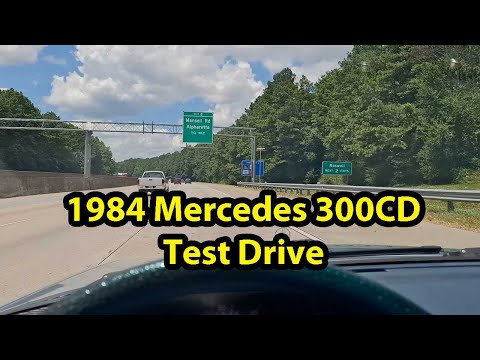 1984 Mercedes 300CD - Part 7 Test Drive