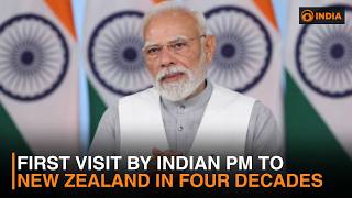 First visit by Indian PM to New Zealand in four decades | DD India