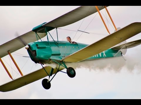 GIANT 1/2 SCALE RC De HAVILAND TIGERMOTH - GHOST SQUADRON JOHN GREENFIELD WILLIS WARBIRDS - 2016