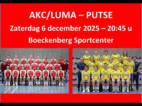 AKC/Luma A - Putse A (volledige wedstrijd)