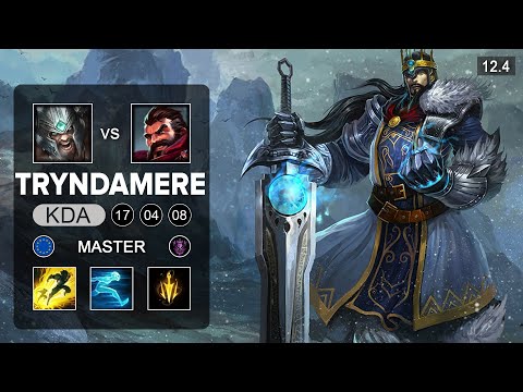 Tryndamere Top vs Graves - EUW Master - Season 12 Patch 12.4