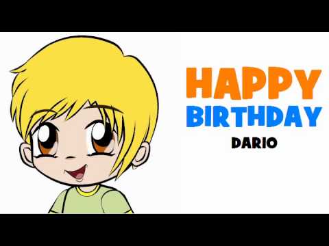 HAPPY BIRTHDAY DARIO!