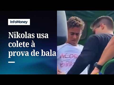 Nikolas Ferreira veste colete à prova de bala em caminhada por anistia | InfoMoney News