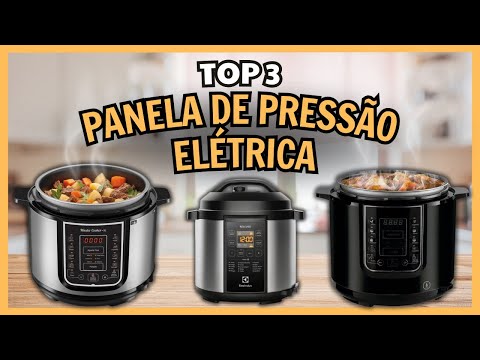 Top 3 PANELAS DE PRESSÃO ELÉTRICA de 2024. Qual o MELHOR CUSTO BENEFÍCIO?