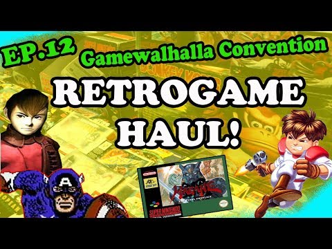 EP. 12 Gamewalhalla Convention RetroGame Haul! - Ed's Retro Geek Out!
