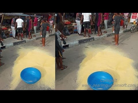 Boys punish Gari seller for selling gari for GHS22 instead of GHS7 [COMMENTARY]