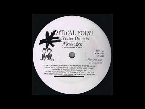 Critical Point feat. Vikter Duplaix - Messages (Instrumental)