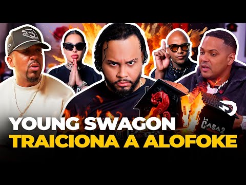 YOUNG SWAGON TRAICIONA A ALOFOKE ADIOS MAMI JORDAN Y SUJETO