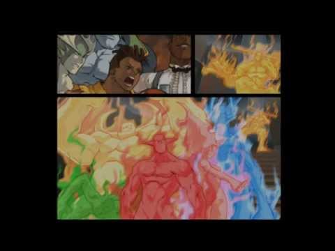 Capcom Fighting Evolution / Pyron Ending (PS2)