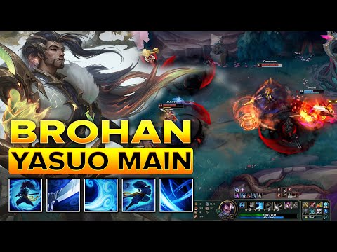 Brohan Yasuo Montage 2025 - EUW Challenger Yasuo Main