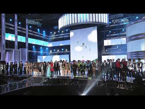 [1080] 120530 KBS2 "Dream Concert" All artists - Butterfly (Ending)