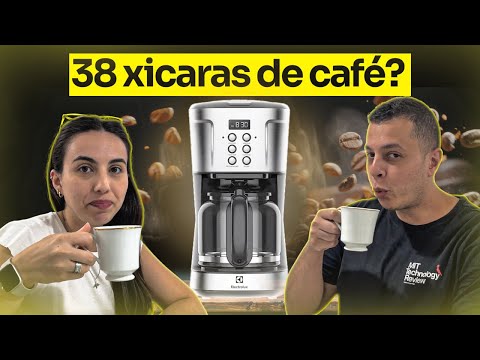 COMPRAMOS UMA CAFETEIRA PROGRAMÁVEL! CAFETEIRA ELECTROLUX ECM30 FAZ CAFÉ SOZINHA