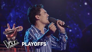 Playoffs #TeamMontaner - Mario canta &quot;Volver&quot; de Ricardo Montaner - La Voz Argentina 2018