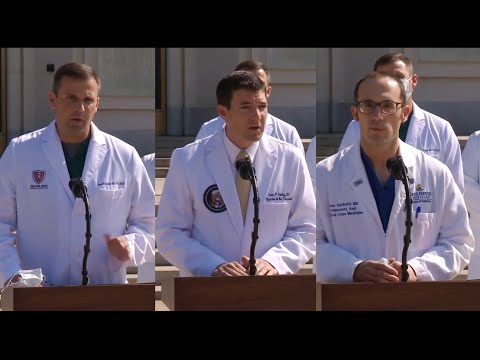 Dr. Sean Conley & Team Update: Trump could return to WH 'as early as tomorrow'  10/4/2020