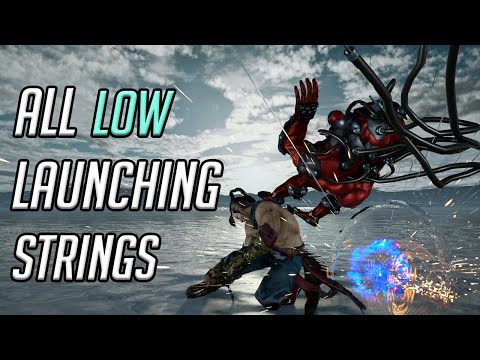 All Low Launching Strings explained | Tekken 7