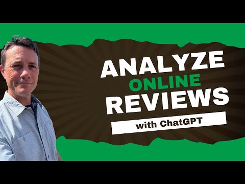 Analyzing Online Reviews with ChatGPT