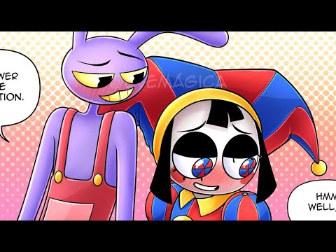 Pomni and Jax the Fanfic  | Pomni x Jax  | The Amazing Digital Circus Comic Dub