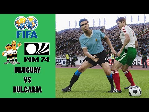 PES2021 - Uruguay vs Bulgaria - World Cup 1974
