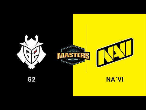 G2 vs NAVI - Dust 2 - Upper Bracket - Europe - DreamHack Masters Spring 2020