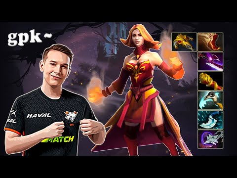 gpk - Lina Midlane vs SumaiL Snapfire | Dota 2 7.31b Gameplay