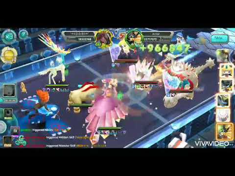 Pokeland Overlord Diancie team vs Hoopa and DnD team