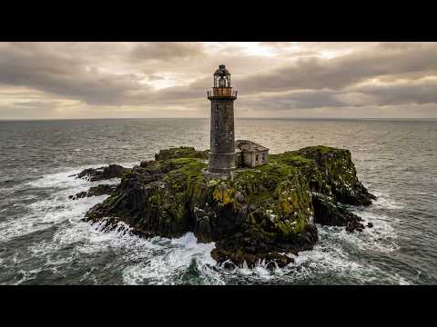 I Turned an Abandoned Lighthouse Island into a Floating Luxury Villa (ASMR)