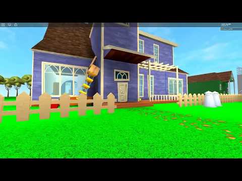 Hello neighbor the new neighborhood Roblox old version