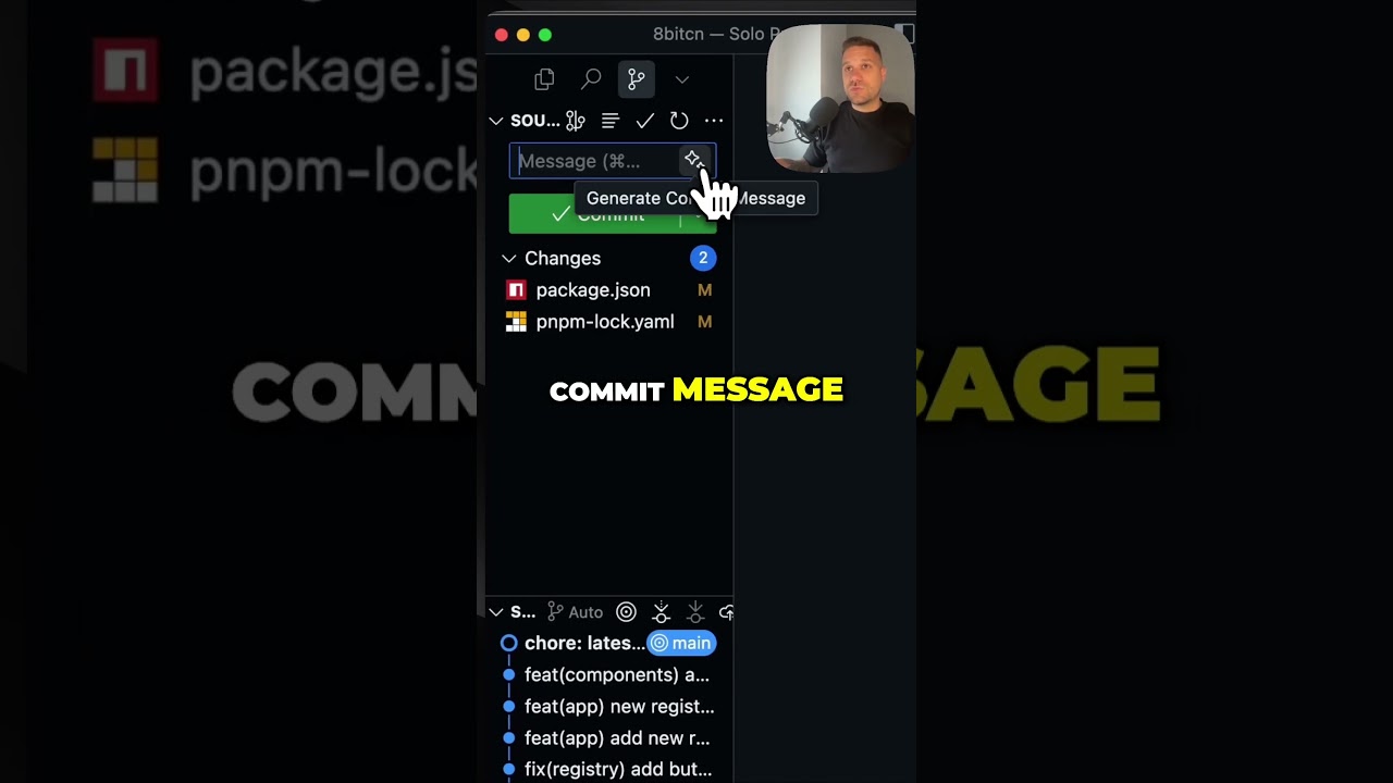 Cursor AI Helps You Write Perfect Git Commit Messages!