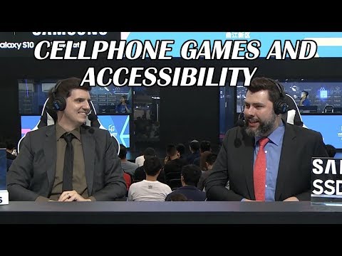 Tasteless and Artosis - Cellphone Games and Accessibility