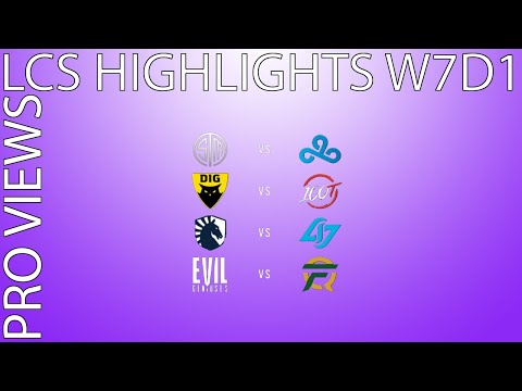 PRO VIEWS 💡Highlights💡 | W7D1 📆 LCS SPRING 20'