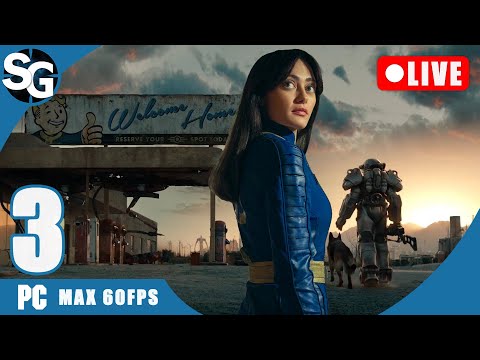 🔴 LIVE | FALLOUT 76 Walkthrough Gameplay | Lucy MacLean (Character Build) - Session 3