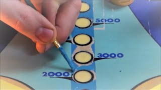 Repainting a Trashed Pinball Playfield By Hand! - Did We Ruin It?????