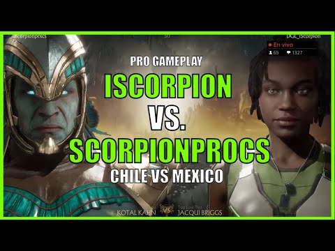SCORPIONPROCS VS ISCORPION - KOTAL KAHN VS SONYA, JACQUI - PRO GAMEPLAY - MK11 Ultimate