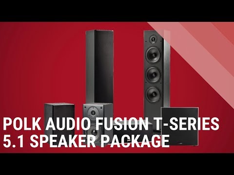 Polk audio fusion t series 5.1 channel home theater system