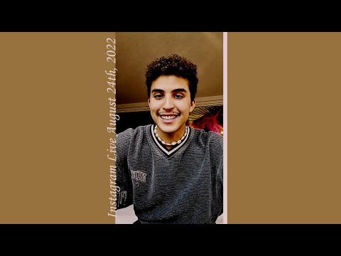 Lukas Alexander Instagram Live (August 24th, 2022)