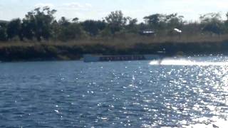 preview picture of video 'Diego Shaw wakeboarding at Ski Rixen when the Travel Channel visited'