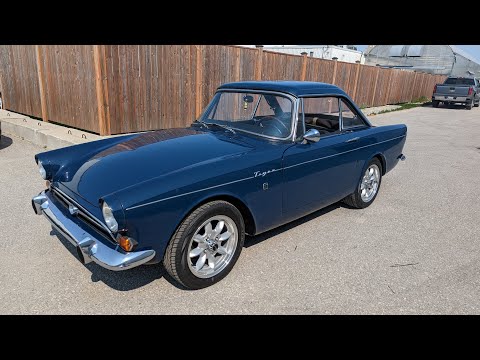 1966 Sunbeam Tiger MK1A start up and walk around