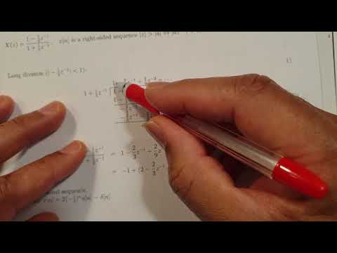 The Inverse z-Transform and the  Unilateral z Transform