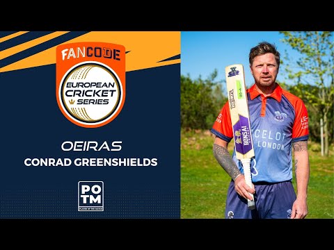 POTM: C.Greenshields - OEI vs WLP | Highlights | FanCode ECS Portugal, Day 8 | ECS22.055
