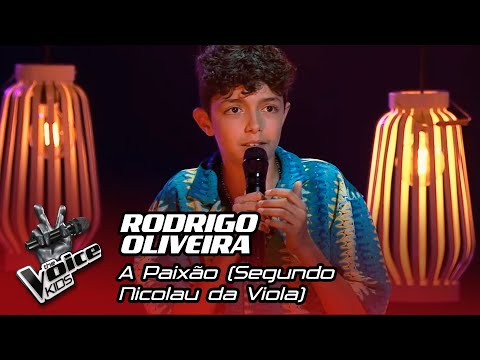 Rodrigo Oliveira - “A Paixão (Segundo Nicolau da Viola)" | Semifinal | The Voice Kids