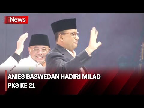 Anies Baswedan Hadiri Milad PKS ke 21