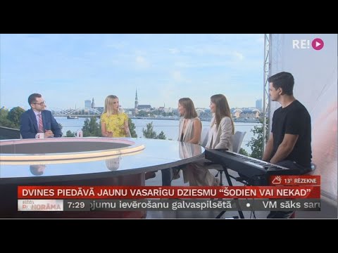 Dvīnes piedāvā jaunu vasarīgu dziesmu "Šodien vai nekad"