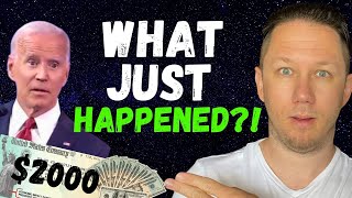WOW! THAT ACTUALLY HAPPENED! Fourth Stimulus Check Update & New Stimulus Package