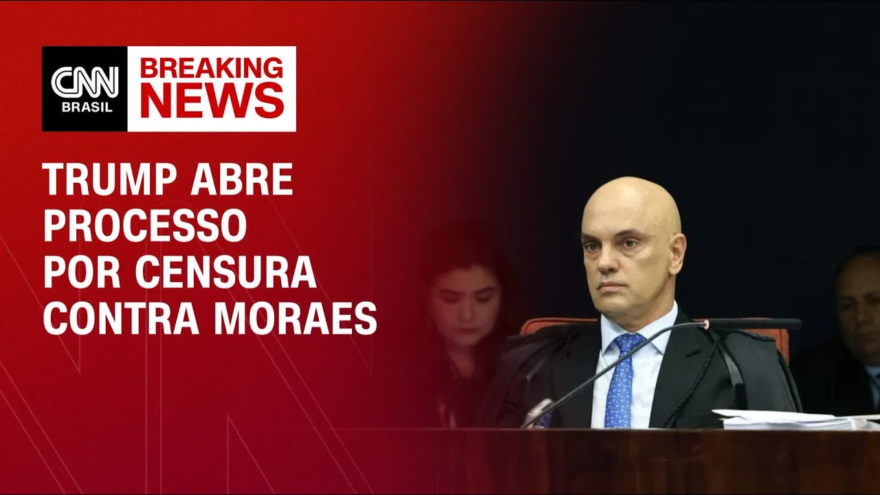 Trump Media pede para Justiça dos EUA responsabilizar Moraes por censura | CNN NOVO DIA