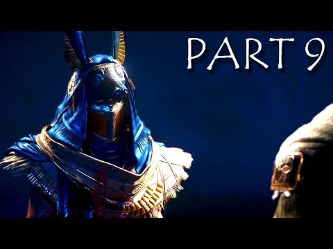 Assassin's Creed Origins WALKTHROUGH PART 9 'The Lizards Mask'' PS4 PRO Walkthrough (ACOrigins)